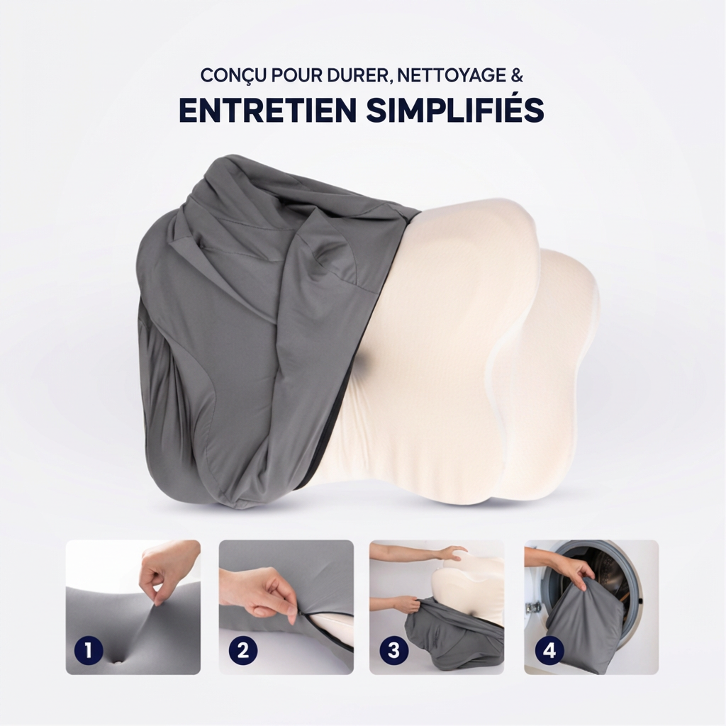 Housse d’Oreiller de Rechange Orthopédo 3.0